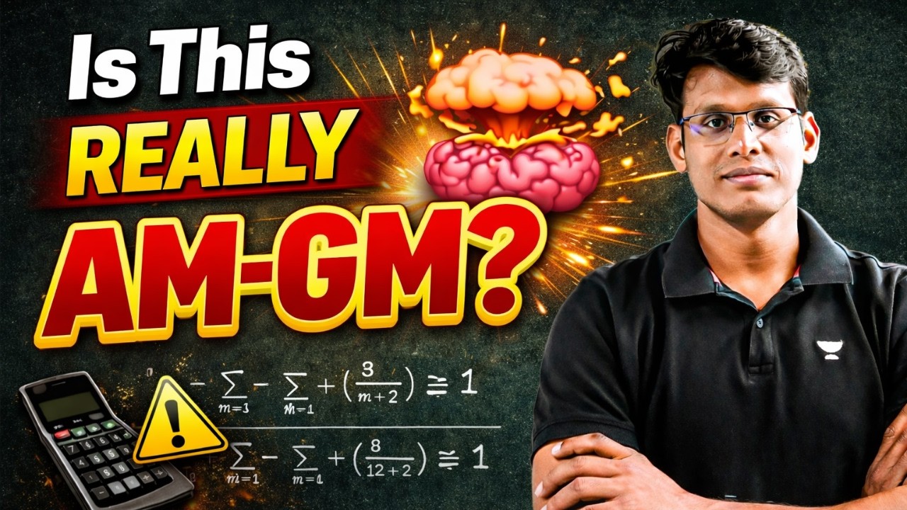 Is this really AM-GM Question ? | JEE Main 2026 | Prashant Jain #jee2026