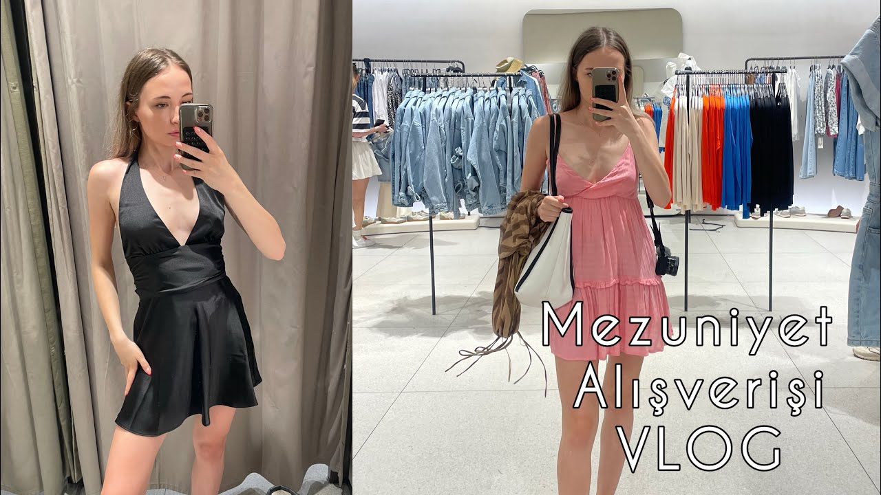Mezuniyet için Alışveriş Vlog 🛍️ 👩‍🎓