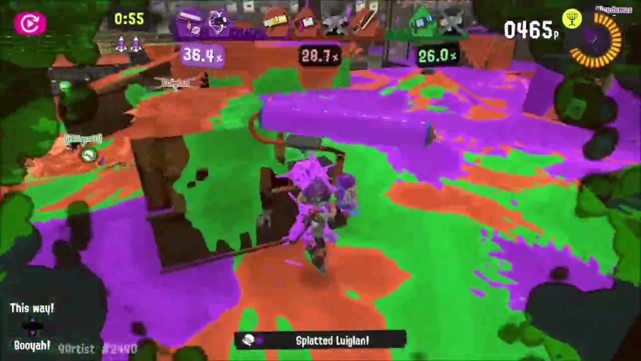 The Second Ultra Signal gives SO MUCH Special Charge! Splatoon 3 Tricolor  Turf War Gameplay
