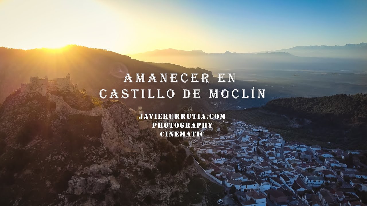 GRANADA 4K | CASTILLO DE MOCLÍN | CINEMATIC VIDEO DRONE | SPAIN 4K | MOCLIN CASTLE | SUNRISE VIDEO |