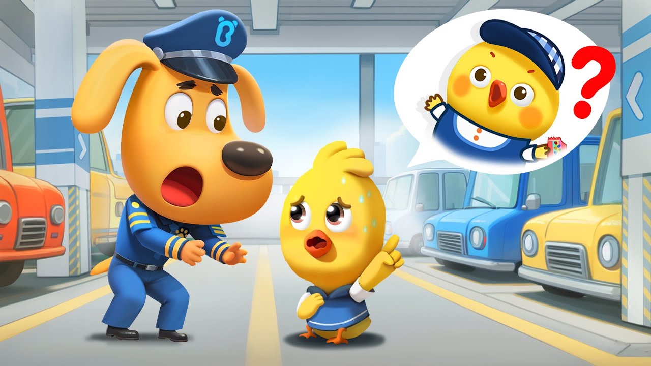 Jangan Main di Tempat Parkir! 🚗 | Tempat Parkir yang Perlu Hati-hati | Kepala Polisi Labrador