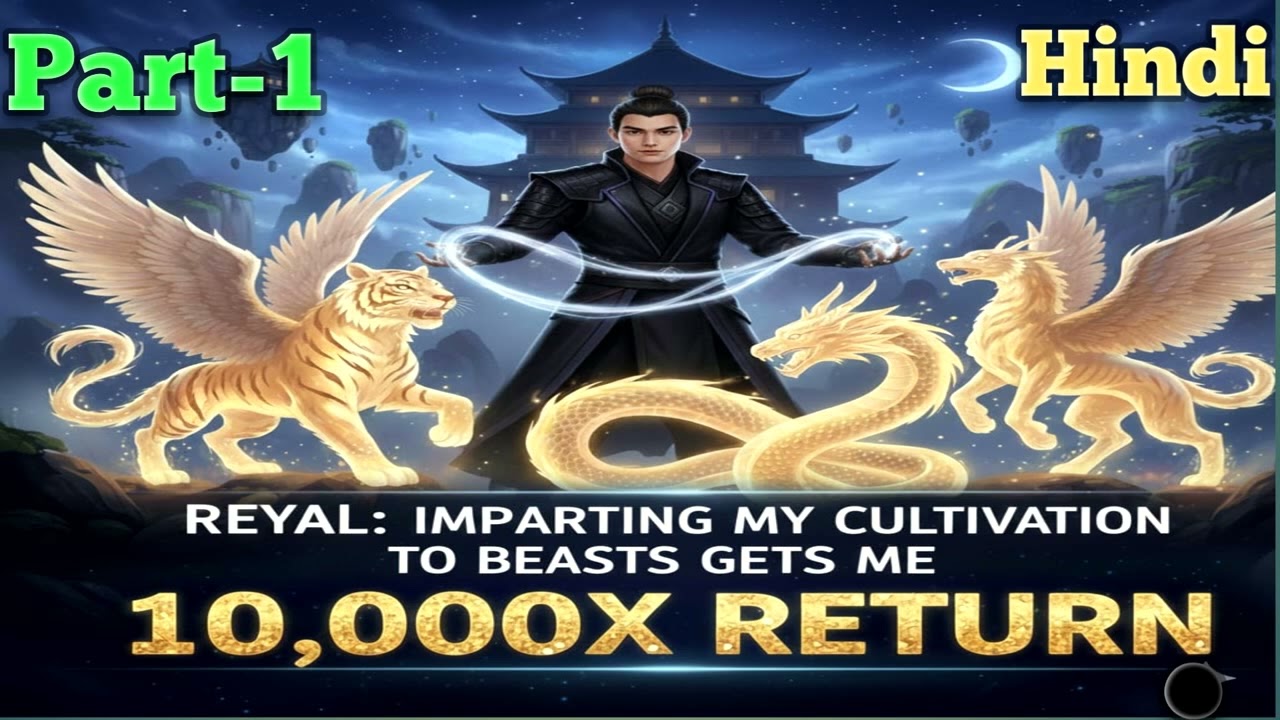 Part-1 || Imparting My Cultivation To Beasts Gets Me 10,000X In || full on telegram group