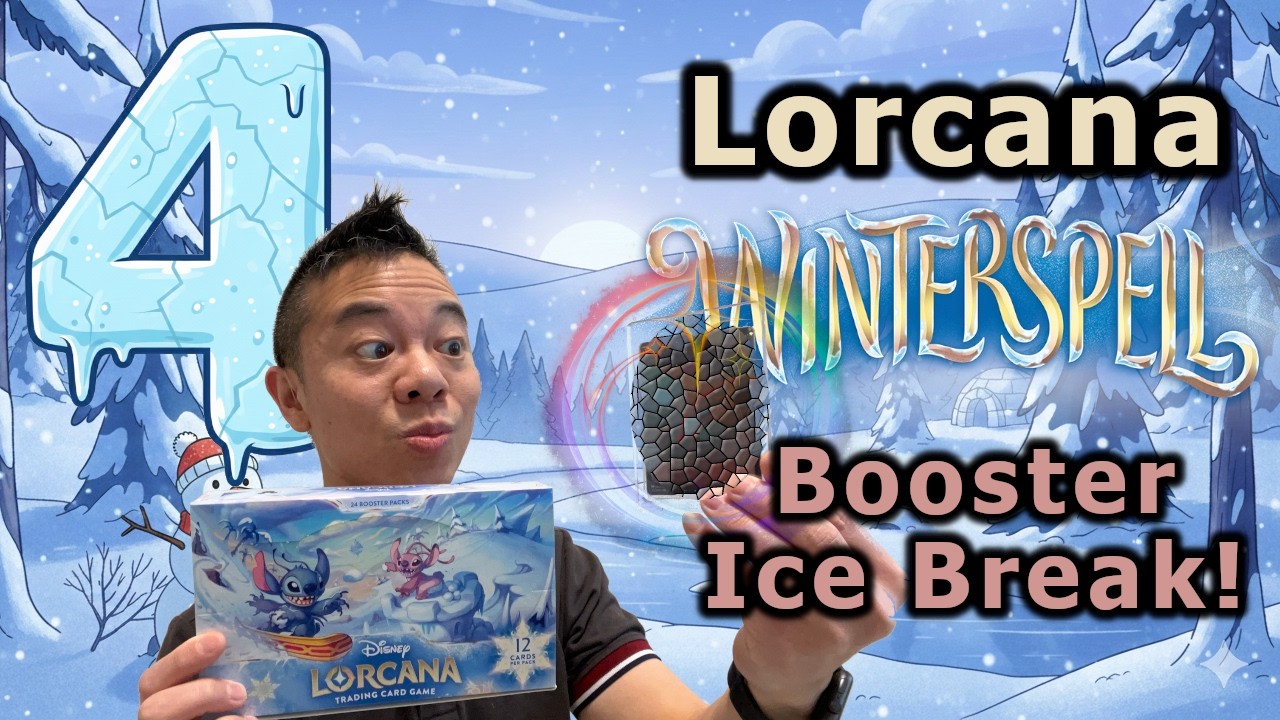 Lorcana - Winterspell Booster Box - Ice Break 4 - The BEST way to start the box!
