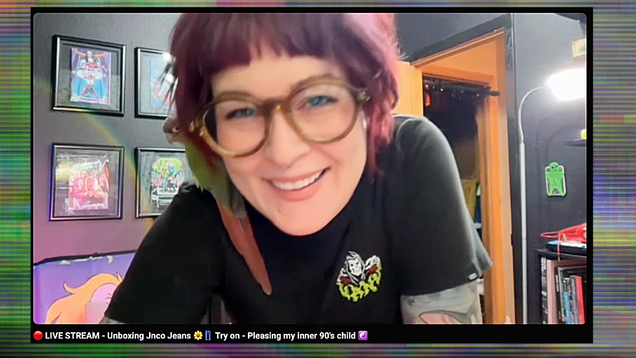 🔴 LIVE STREAM - Unboxing Jnco Jeans 🌼👖 Try on - Pleasing my inner 90's child ☯️