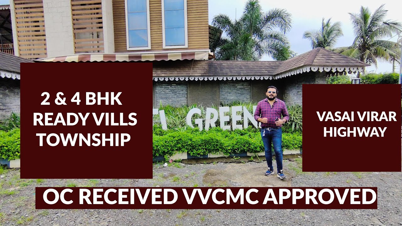 Bunglow / Villa Township on highway Vasai Virar Mumbai 30 MINUTE FROM THE DAHISAR CHECK NAKA