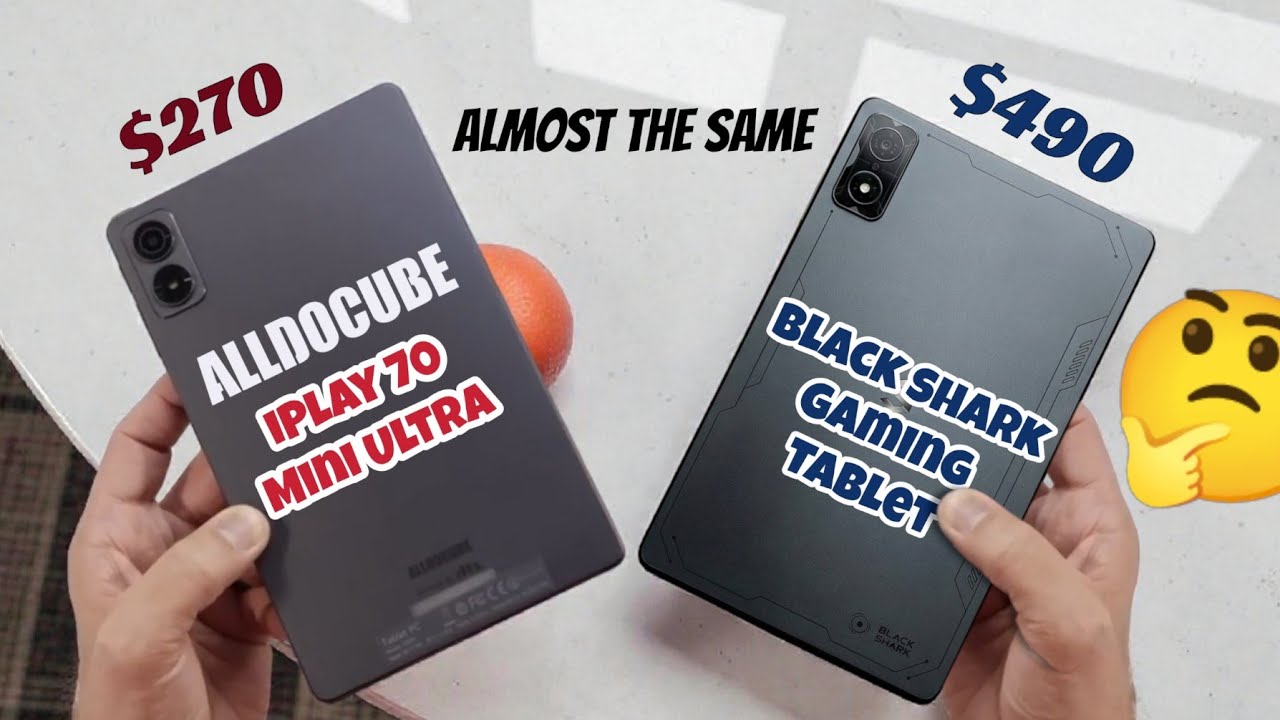Black shark Gaming Tablet (VS) Alldocube iplay 70 Mini Ultra  - Powerful Gaming mini Tablets 2026