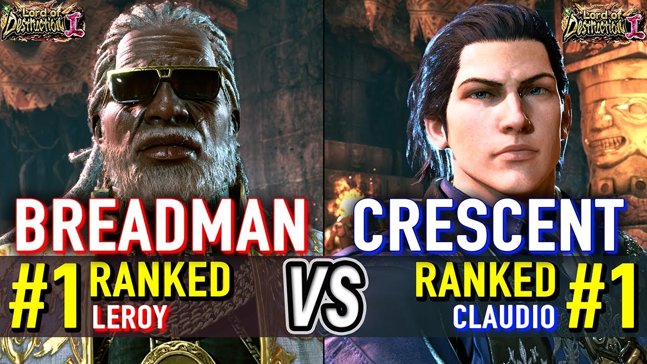 T8 🔥 BREADMAN (#1 Ranked Leroy) vs CRESCENT (#1 Ranked Claudio) 🔥 Tekken 8 High Level Gameplay