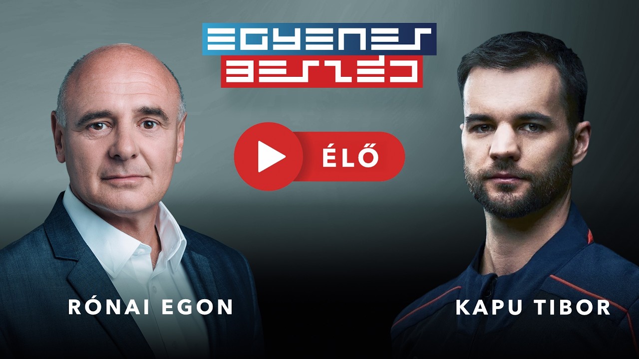🔴 Kapu Tibor: &Eacute;n Magyarorsz&aacute;g kutat&oacute;űrhaj&oacute;sa vagyok, nem a Fidesz&eacute;