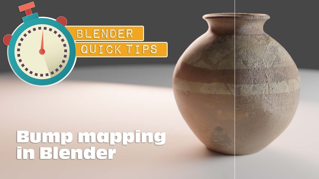 Bump Mapping в Blender для добавления дополнительных деталей