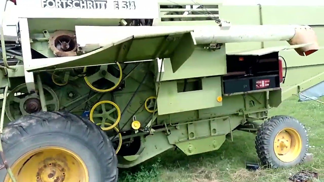 kombajn Fortschritt E514 ,po menších a väčších opravách, 2024