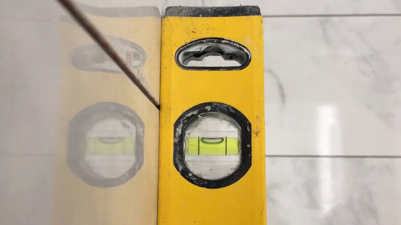 تركيب وإستلام سيراميك الحوائط بإستخدام المادة اللاصقة   How to install wall tiles