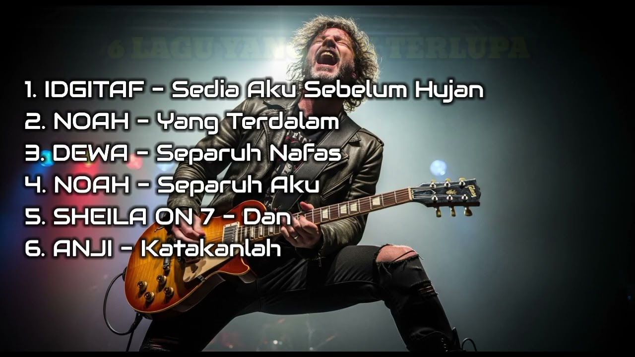 Cover Rock Enerjik | Lagu Pop Versi Rock Penuh Distorsi & Power Vokal