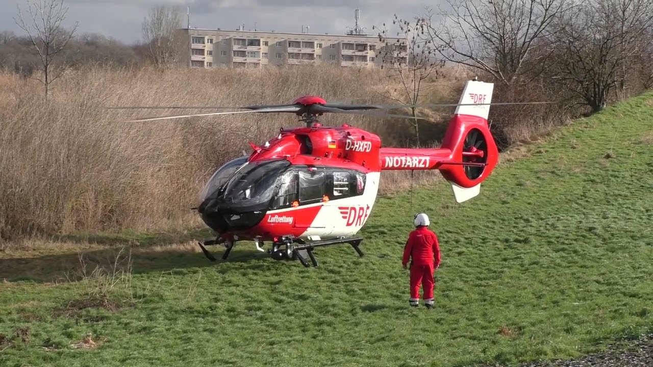 Christoph Sachsen-Anhalt Anflug und Start in Teutschenthal