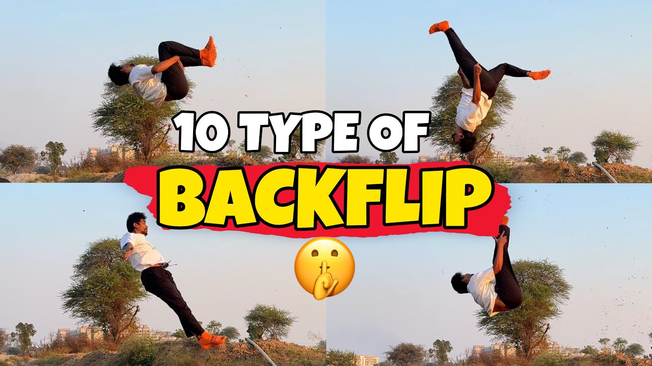 10 type of backflip You can do/ backflip variations in Hindi