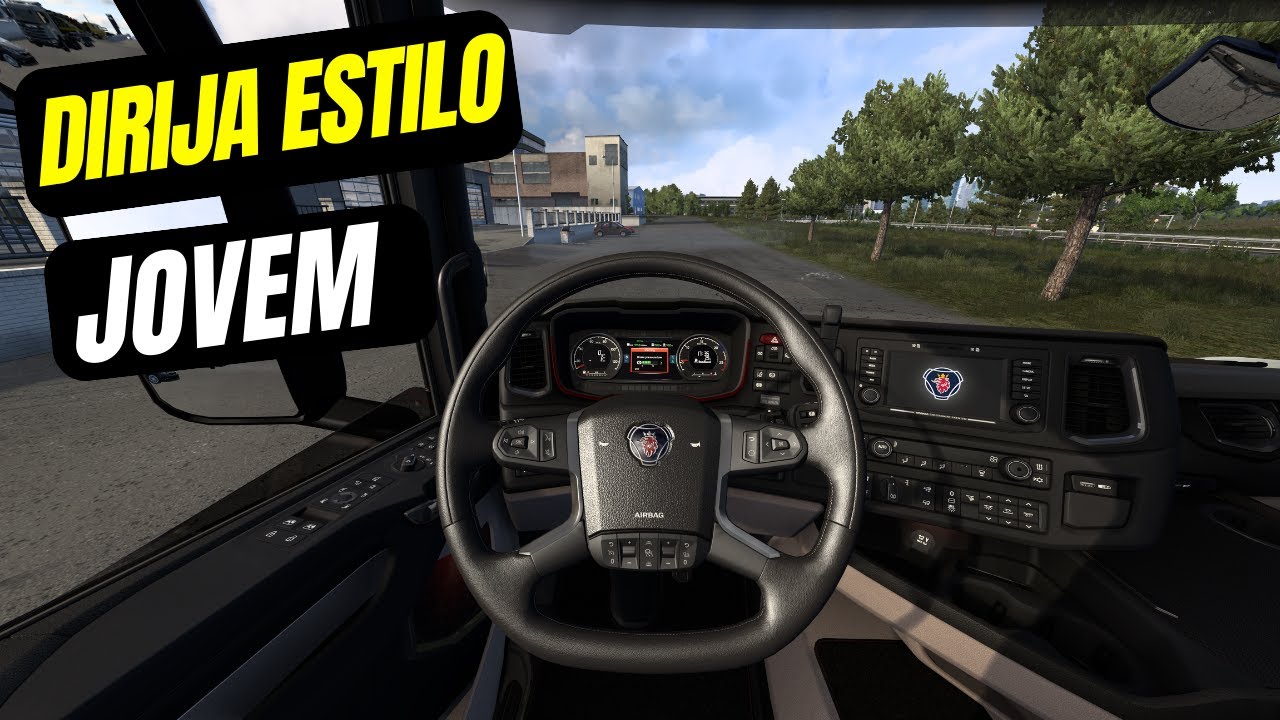 TUTORIAL COMO CONFIGURAR SUA CAMERA INTERNA E DEIXAR ESTILO JOVEM PARA DIRIGIR ETS 2