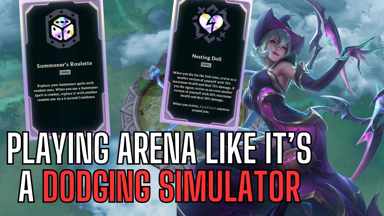 POV: a Challenger Player plays Arena in an unintended way | League 2v2v2v2 Arena Gameplay...?