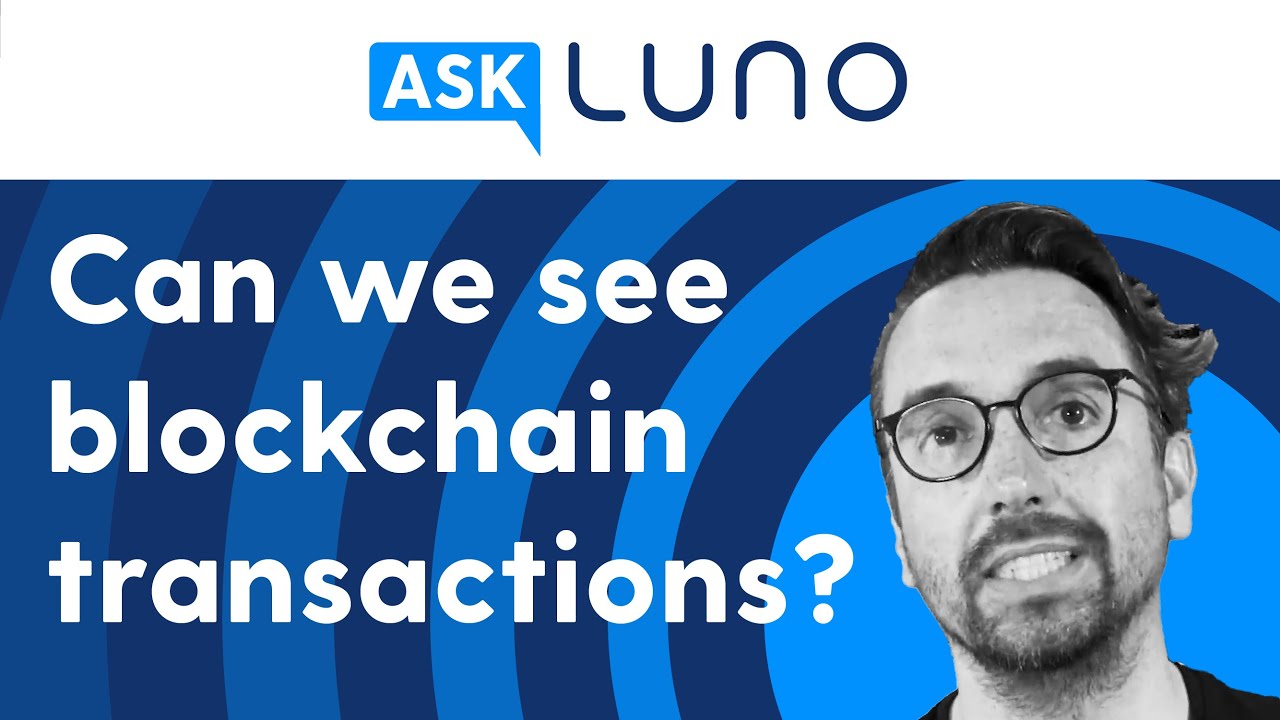 Can we see the transactions in a blockchain network?