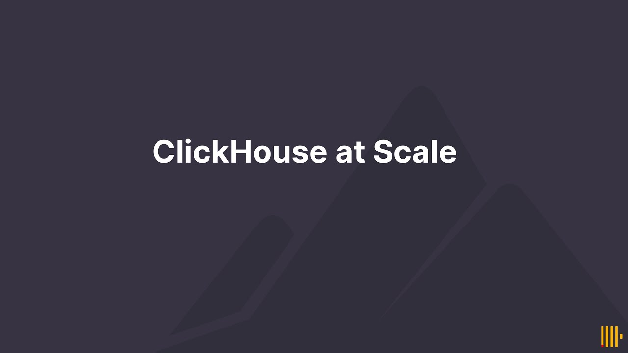 ClickHouse в масштабе