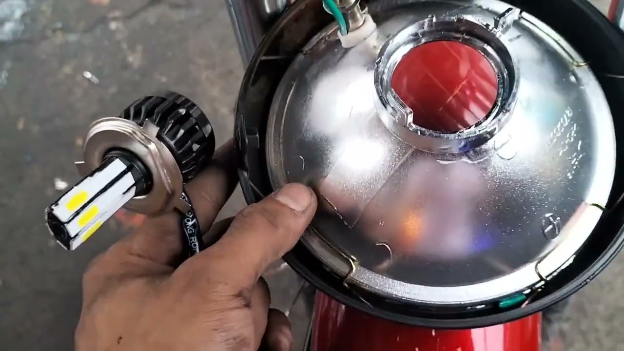 HOW TO INSTALL 6LED HEADLIGHT APPLICABLE TO ALL MOTORCYCLE | MADALI LANG!!!