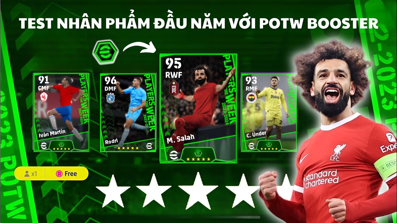 eFootball 2024- ĐI SĂN POTW BOOSTER LẦN ĐẦU TIÊN XUẤT HIỆN | CÓ TIỀN CHƯA CHẮC ĐÃ LÀM PHIỀN THIÊN HẠ