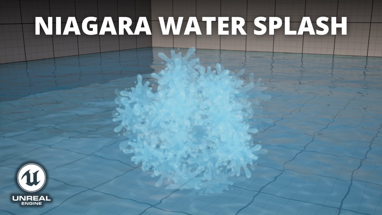 How to Make a Stylized Water Splash Using Niagara in Unreal Engine 5