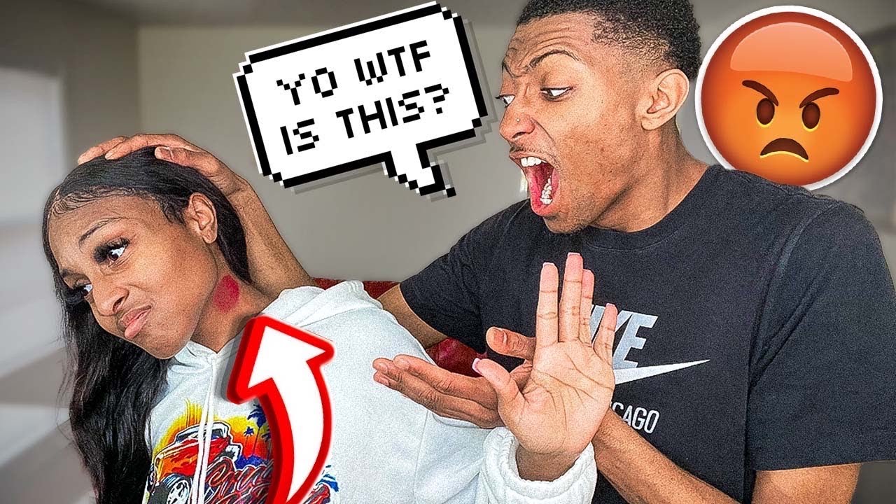 HICKEY PRANK ON BOYFRIEND!! | Kyree & Mariah