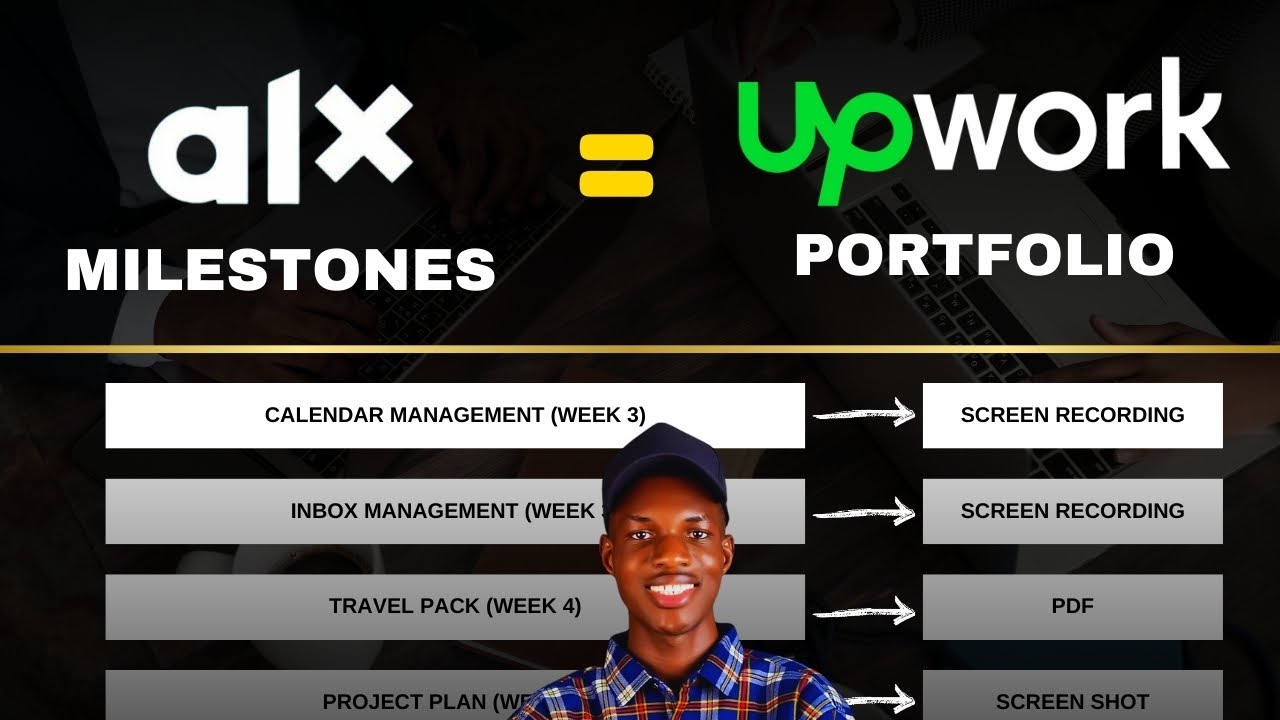 Create your UPWORK portfolio using your ALX milestones NOW!