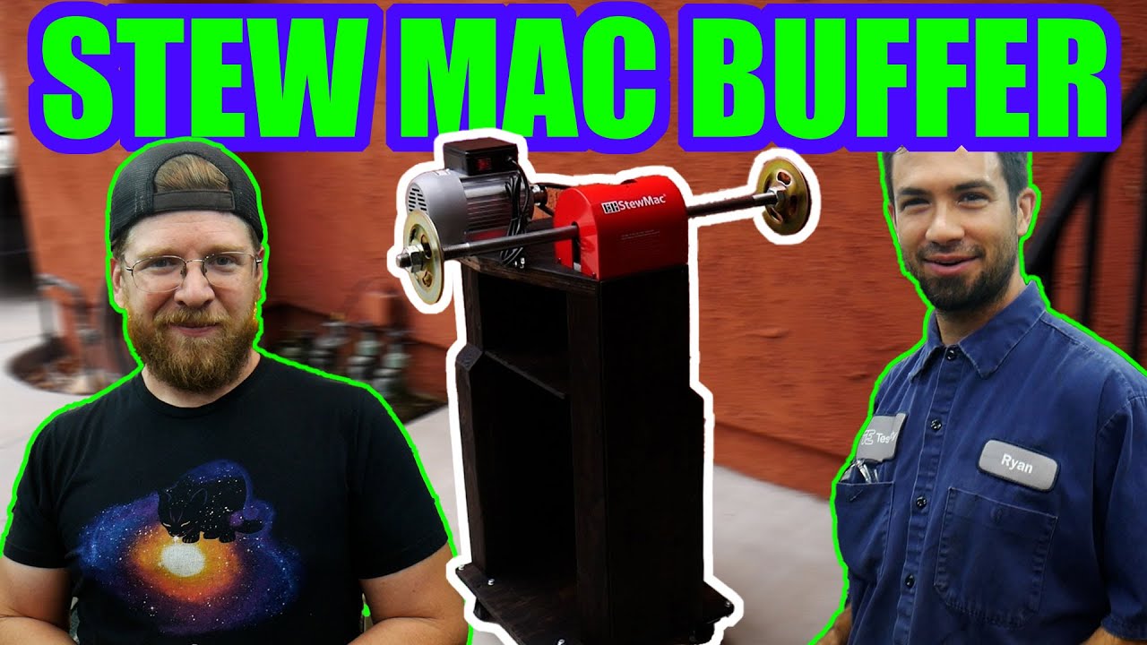 БУФЕР ДЛЯ ГИТАРЫ Stew Mac, часть 2 &mdash; Сборка стойки | Полировка и шлифовка внутренних частей гитар...