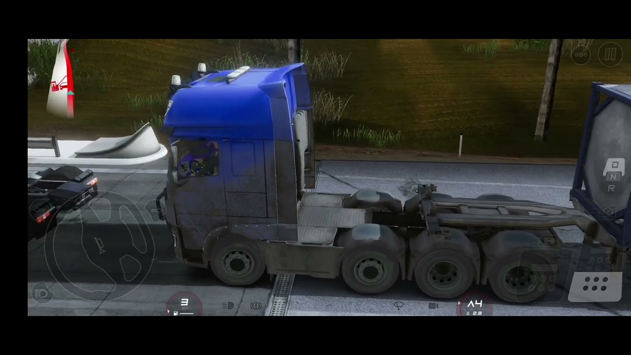 Europe truck simulator 3 mini tanker delivery 