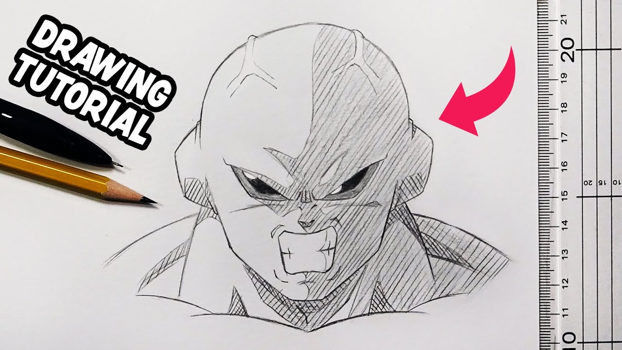 How To Draw Jiren! - Step By Step Tutorial!
