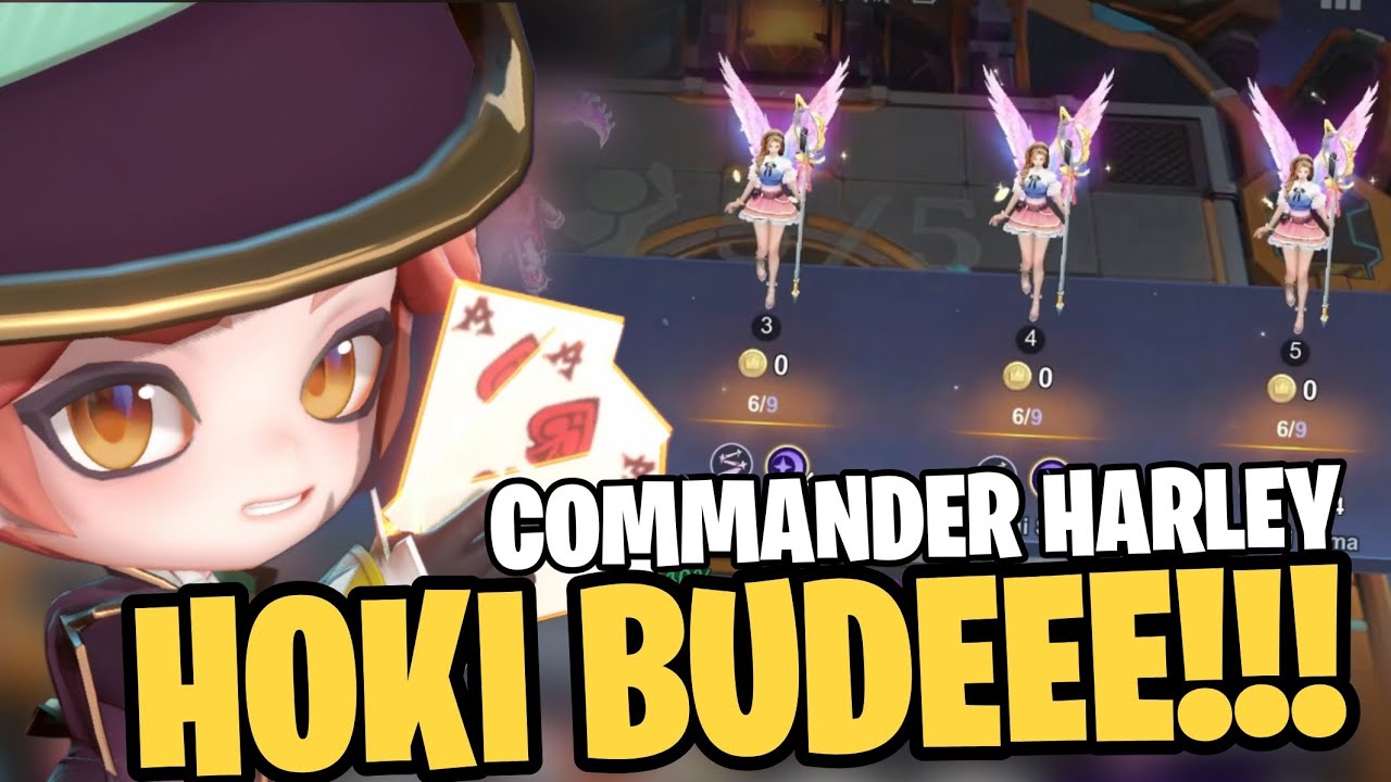 HOKI LEBARAN KEPAKE !! MAIN COMMANDER HARLEY MODE HOKI MAGIC CHESS GO GO