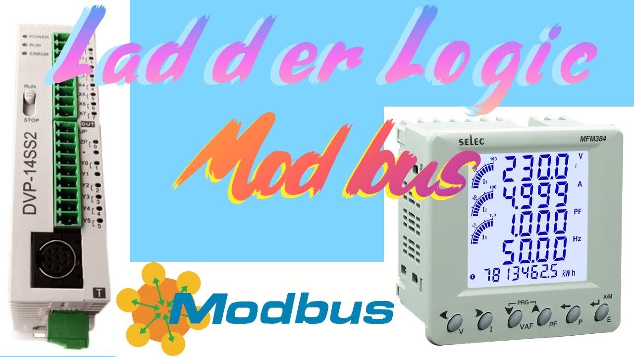 Modbus communication between delta PLC and selec Energy meter (Program)