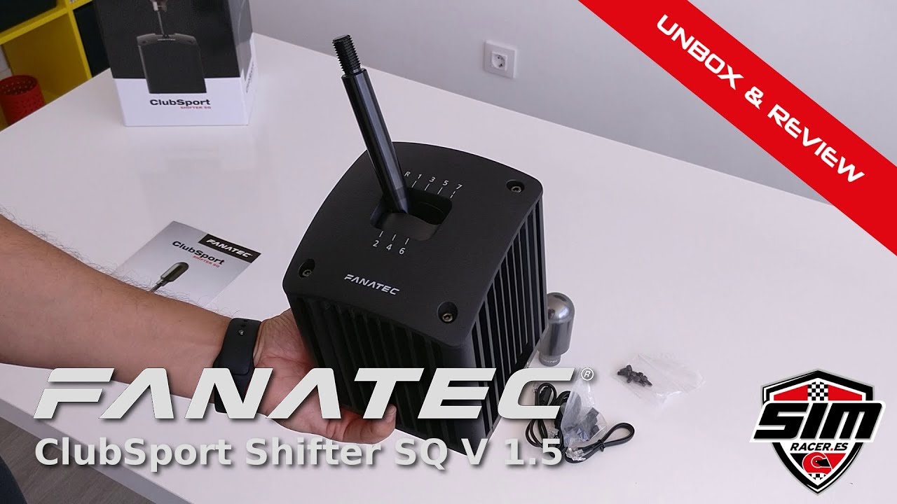 Unbox & Review del Fanatec ClubSport Shifter SQ V 1.5