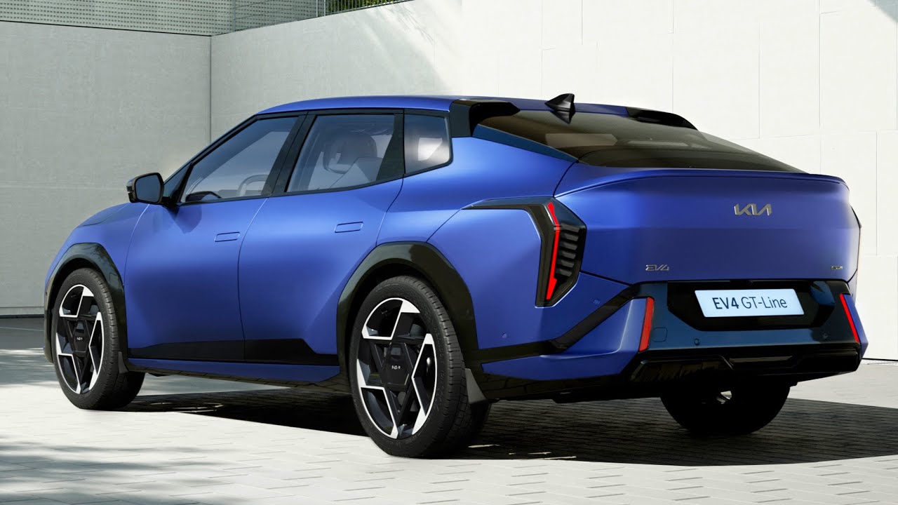 Новый Kia EV4 GT-Line 2026 года &mdash; первый взгляд на премиальный электрический седан