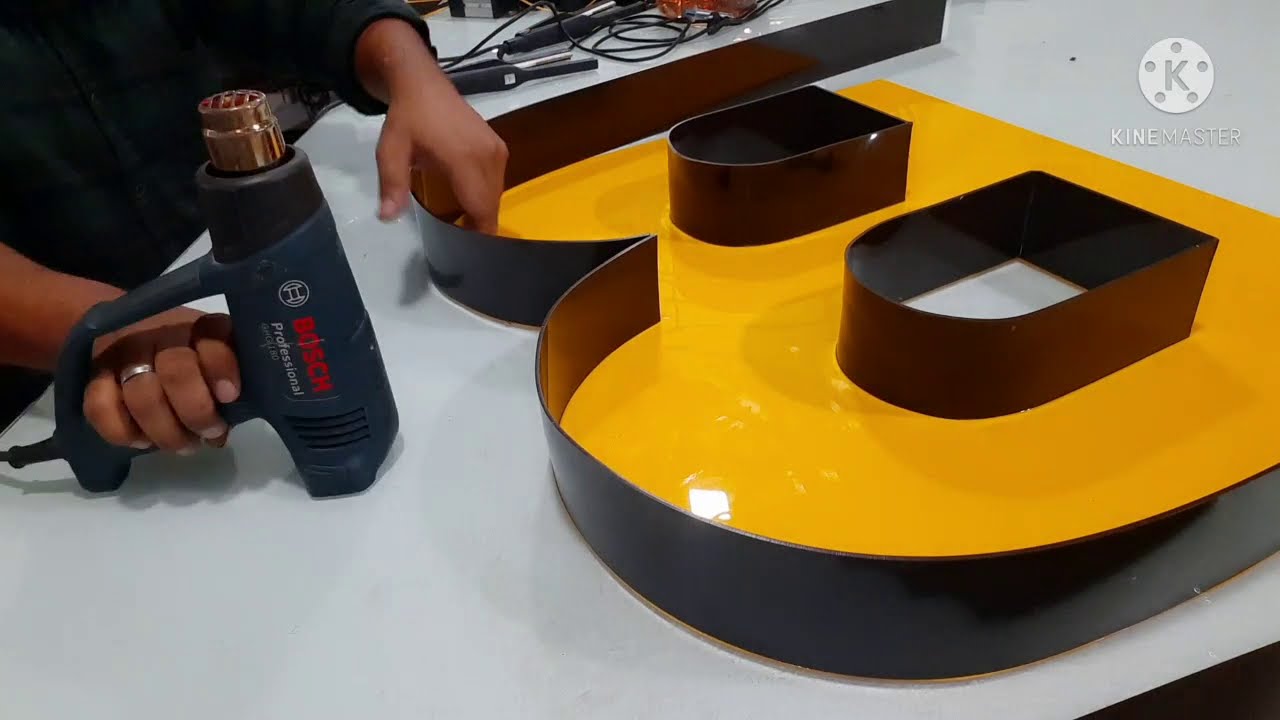 how to making rajing|acrylic 3d letters |