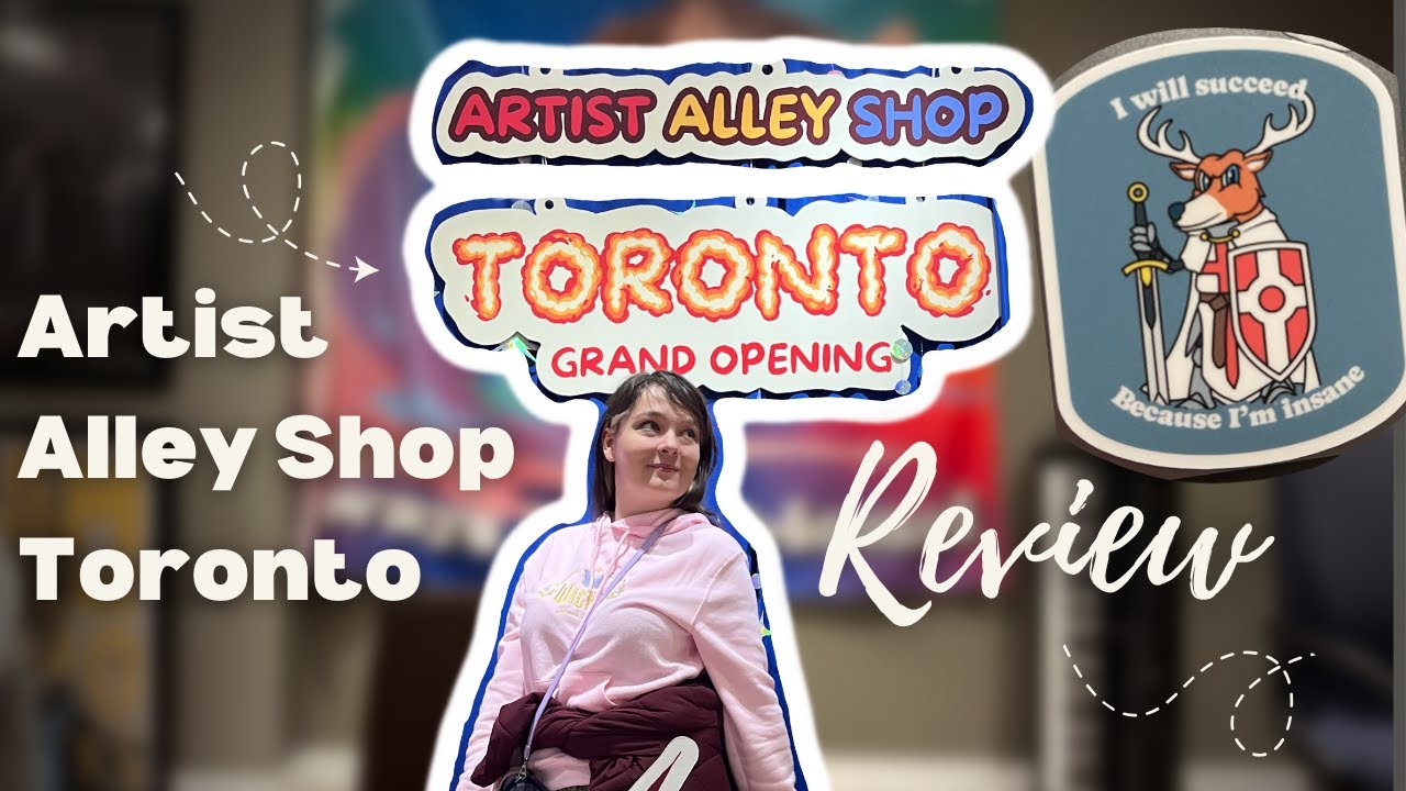 NEW Artist Alley Shop Toronto Review and Sneak Peek into the Shop