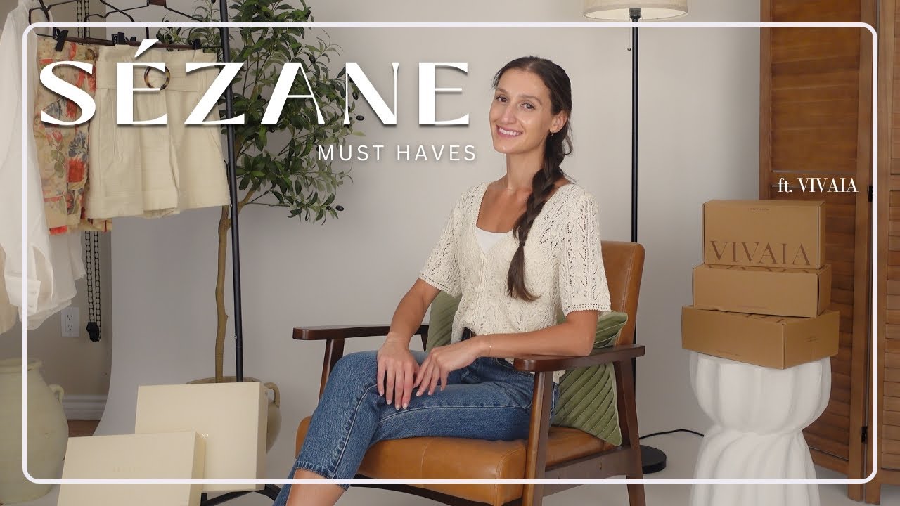 TOP 5 pieces from SÉZANE | What new items are worth buying from VIVAIA lately? #vivaia #sezane