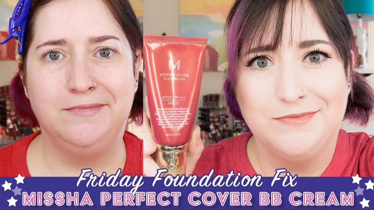 FRIDAY FOUNDATION FIX | Missha Perfect Cover BB Cream | Pale, Dry Skin Over 40