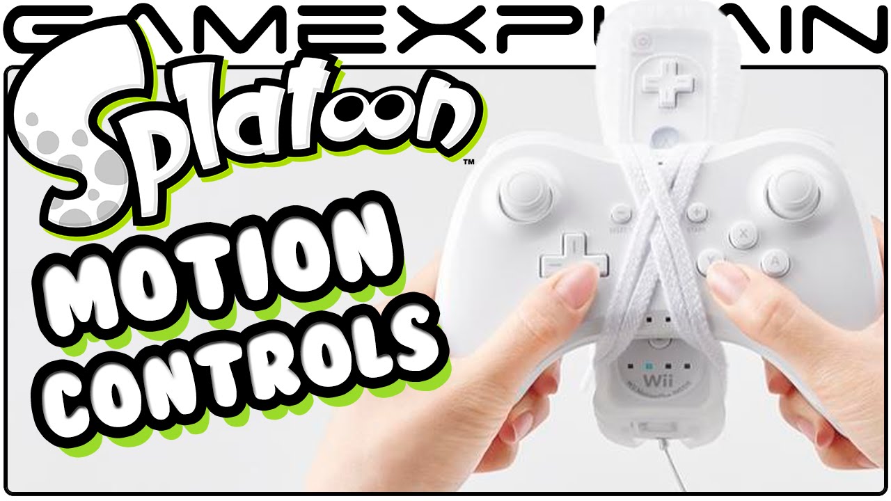 Splatoon - Motion Control Code in Battle Dojo for Wii U Pro Controller
