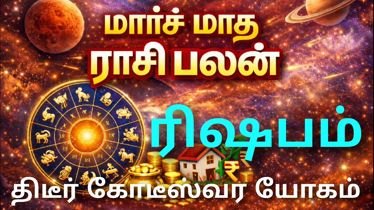 march month rasi palan 2026 rishabam in tamil this month rasipalan in tamil rishabam month horoscope