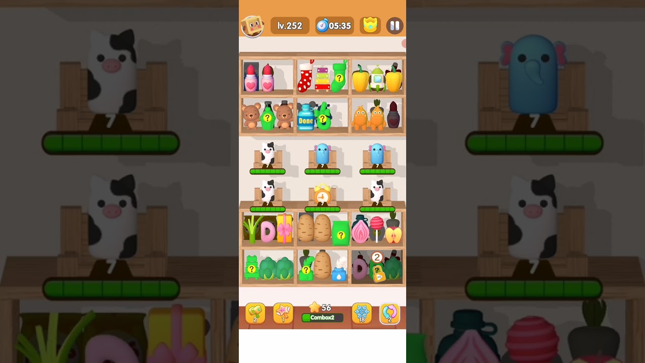 Goods Puzzle Sort Challenge Level 252 Gameplay Updated 