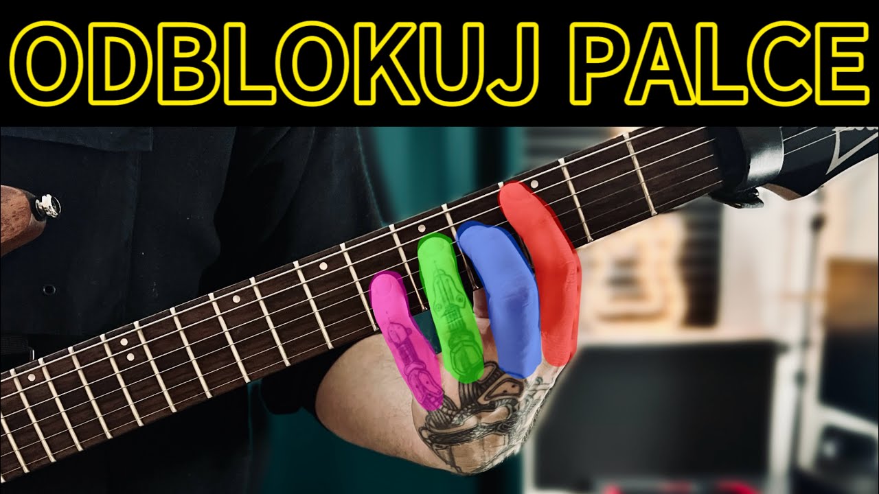 Ćwiczenia dla gitarzystów - izolacja palców