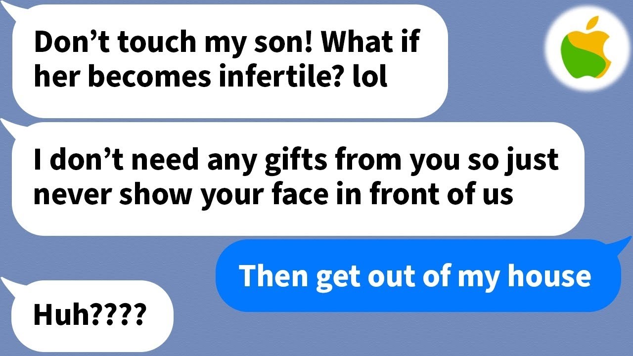 【Apple】 My brother's wife treats me like an contagious sick person because I'm infertile...