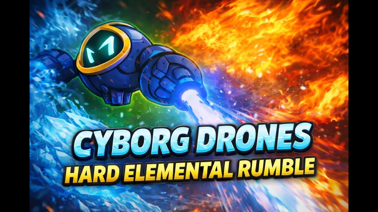 Cyborg Drones Are INSANE in Hard Elemental Rumble | DD2