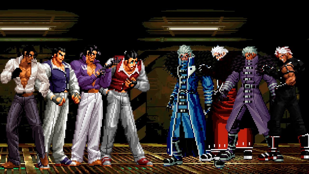 [KOF Mugen] Robert Garcia Team vs Krizalid Team
