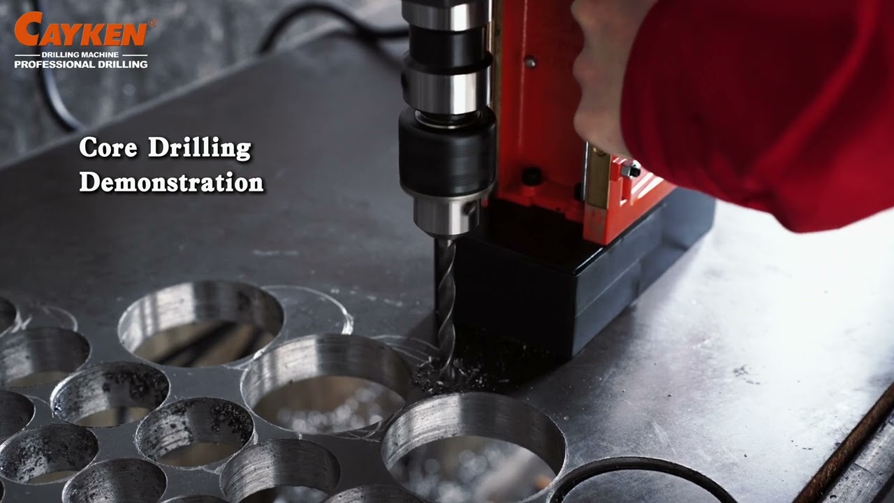 The Professional's Choice: Cayken DK-35HWO Magnetic Drill for Bridge & Ship Construction 🏗️🚢#cayken