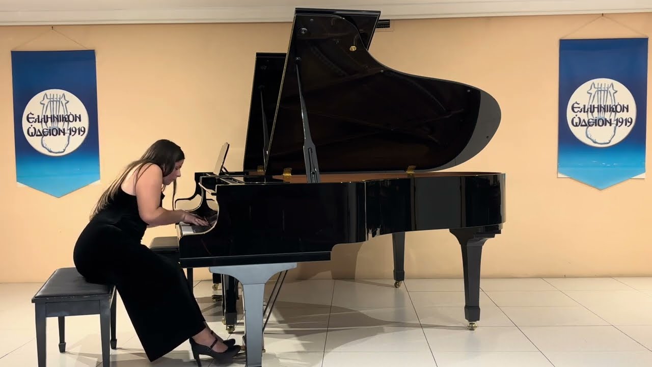 Chopin Etude in C sharp minor, Op.10 No.4 - Evangelia Tsiantzi Mante