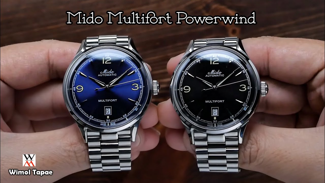 รุ่นใหม่ทำออกมาดีสุดๆ Mido Multifort Powerwind 2023 - Wimol Tapae