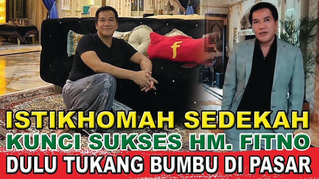 ISTIKHOMAH DALAM BERSEDEKAH DAN BERBAGI, MENJADI RAHASIA DAN JALAN SUKSES HM. FITNO TAJIR MELINTIR.
