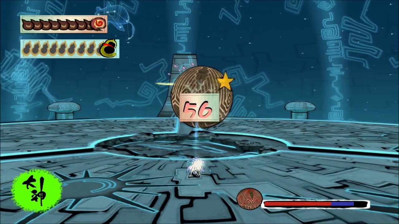 #15【大神 Okami】ラスボス戦（前編）常闇ノ皇　ノーダメージ攻略（霧隠ナシ）Final Boss Fight  ‐Part1‐ Yami (No Damage)